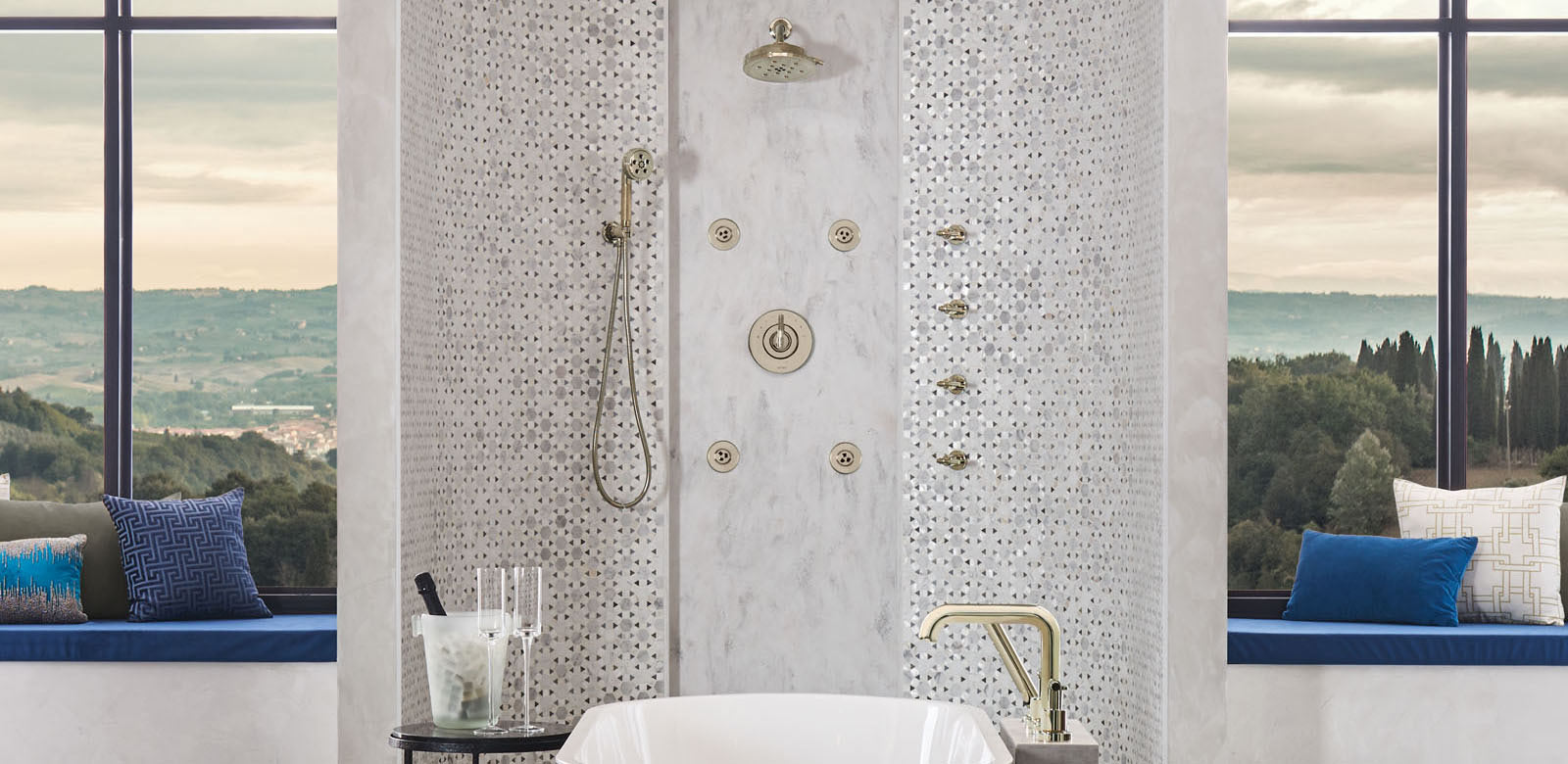 Custom Showers Bath Brizo