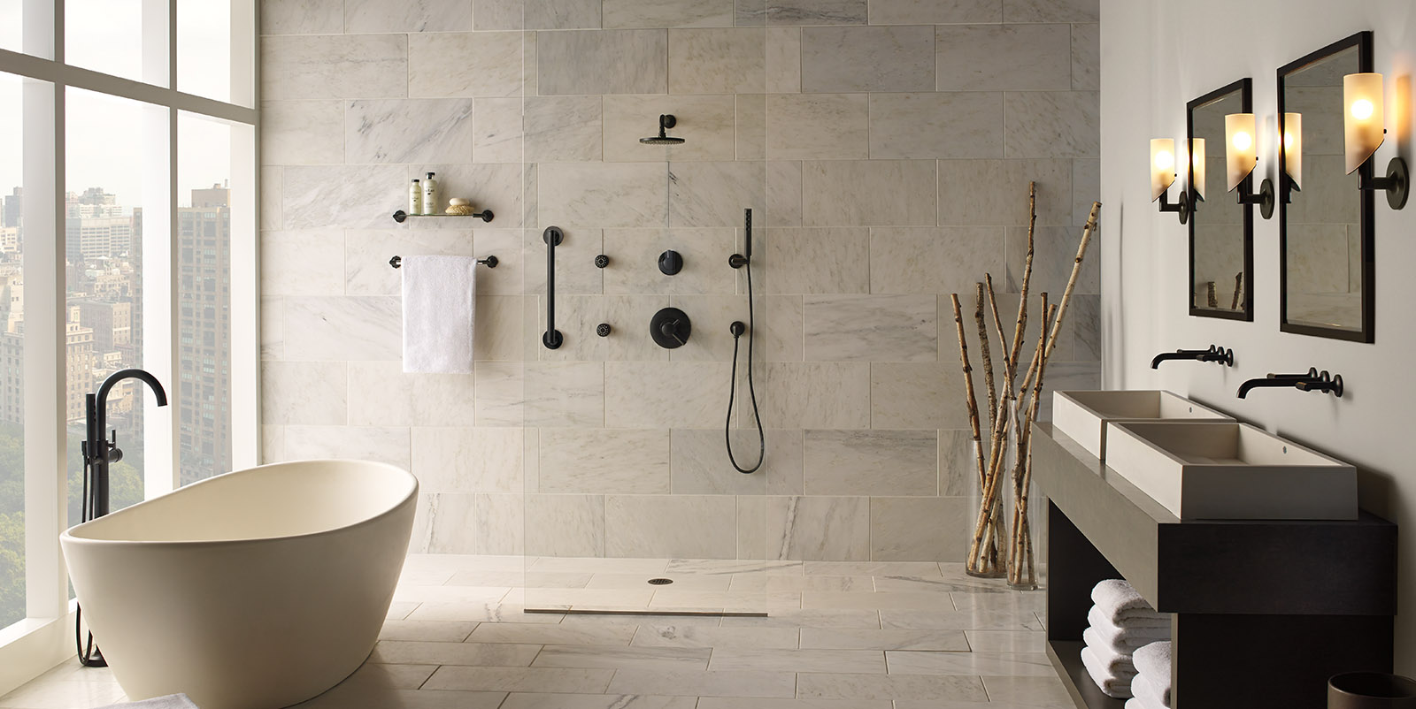 Custom Showers Bath Brizo