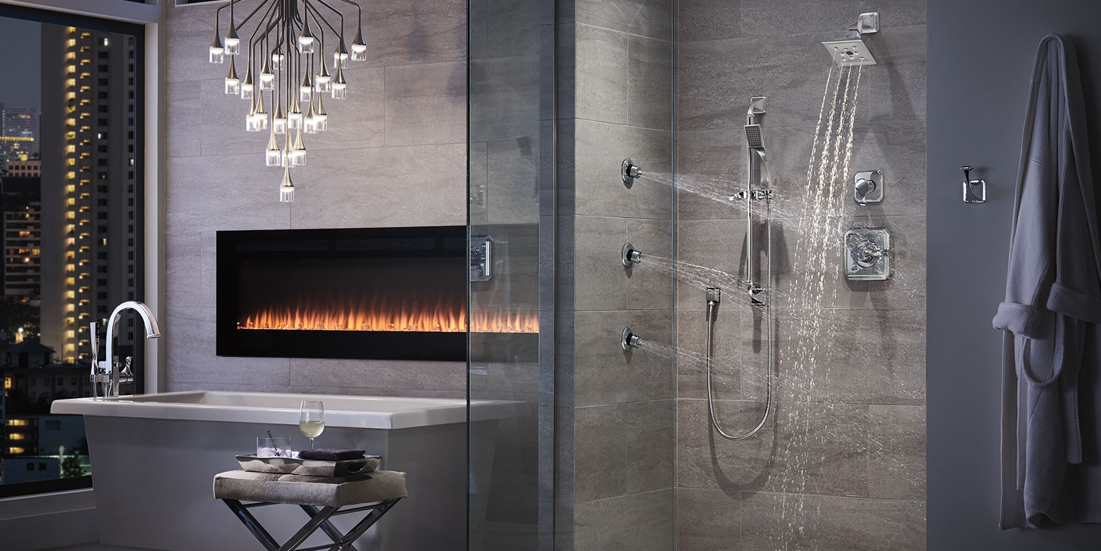 Custom Showers Bath Brizo