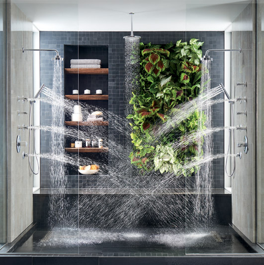 Custom Showers Bath Brizo