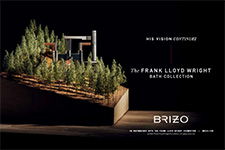 Frank Lloyd Wright Tub Filler Half Page Ad