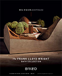 Frank Lloyd Wright Lavatory Full Page Ad
