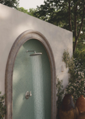 outdoor shower