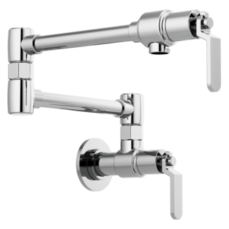Brizo Litze Bar Faucet With Square Spout And Industrial Handle in Luxe Gold  61054LF-GL Online 