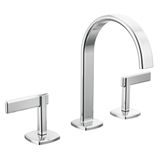 Allaria™ | Two-Hole, Single-Handle Wall Mount Lavatory Faucet 