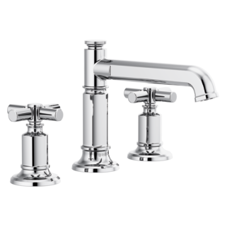 Invari® | Widespread Lavatory Faucet with Arc Spout - Less