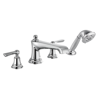 Rook® | Roman Tub Faucet with Handshower - Less Handles 